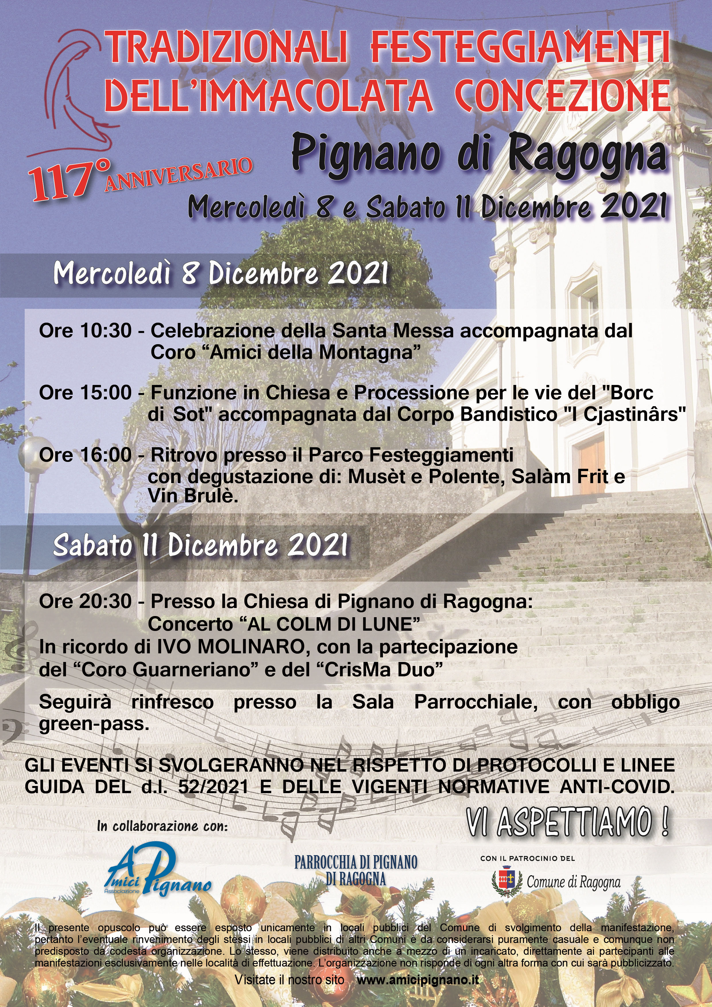 Immacolata 8 Dicembre -  Pignano 2019